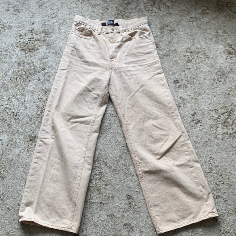 Cream coloured jeans